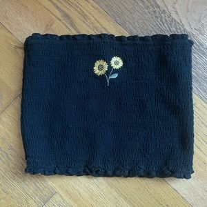 Daisy Smock Tube Top